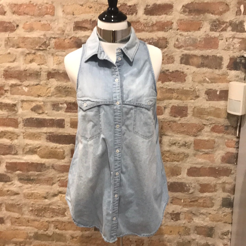 Chambray top (sold at Nordstroms)